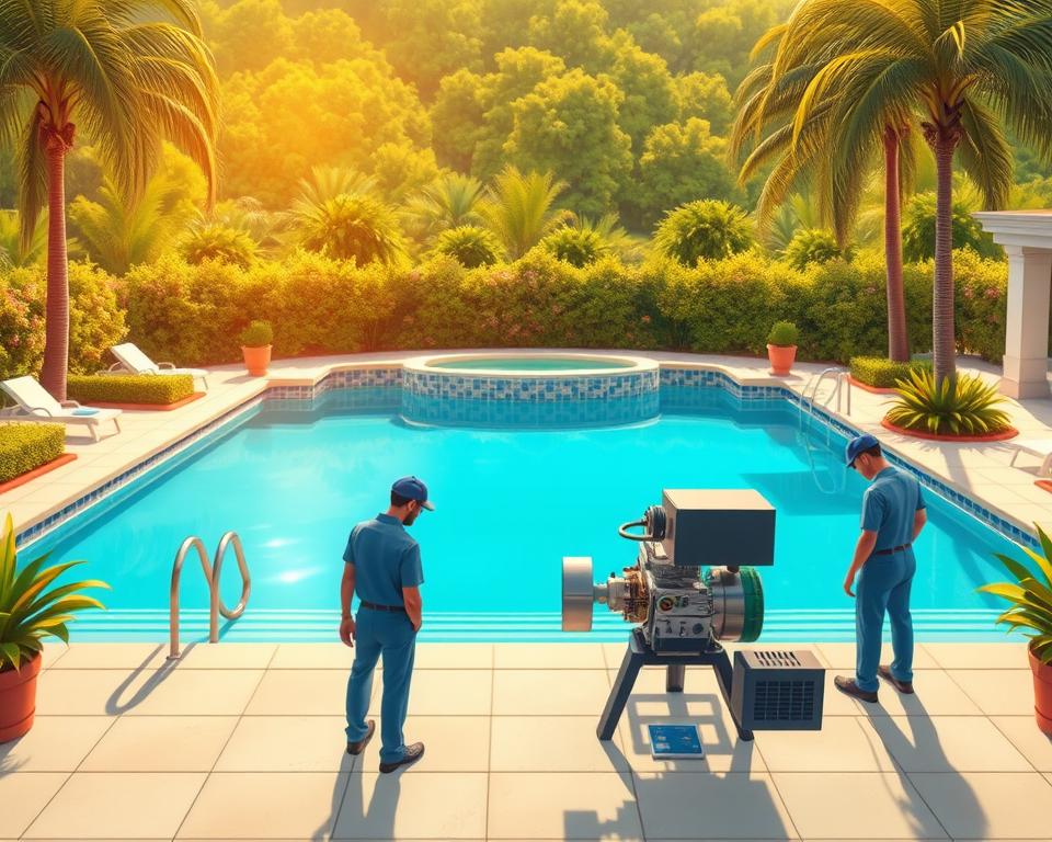 pool builders Porter